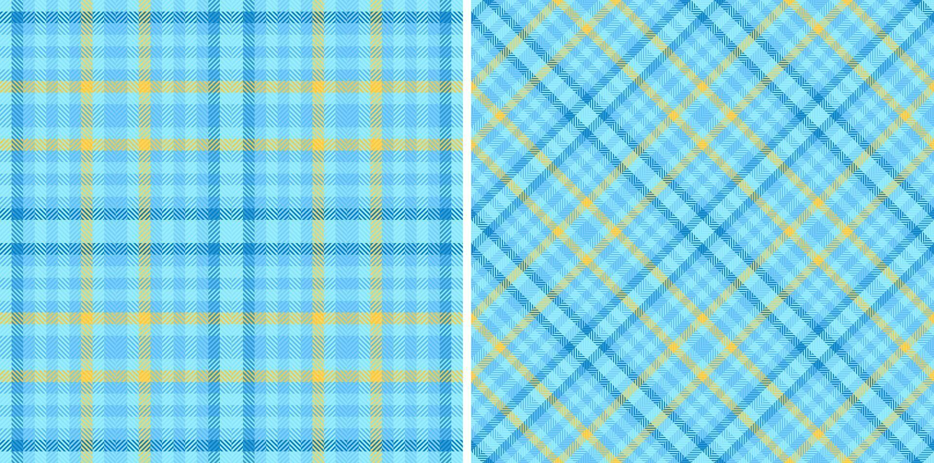 Textile plaid seamless of fabric check with a texture tartan pattern background. vector