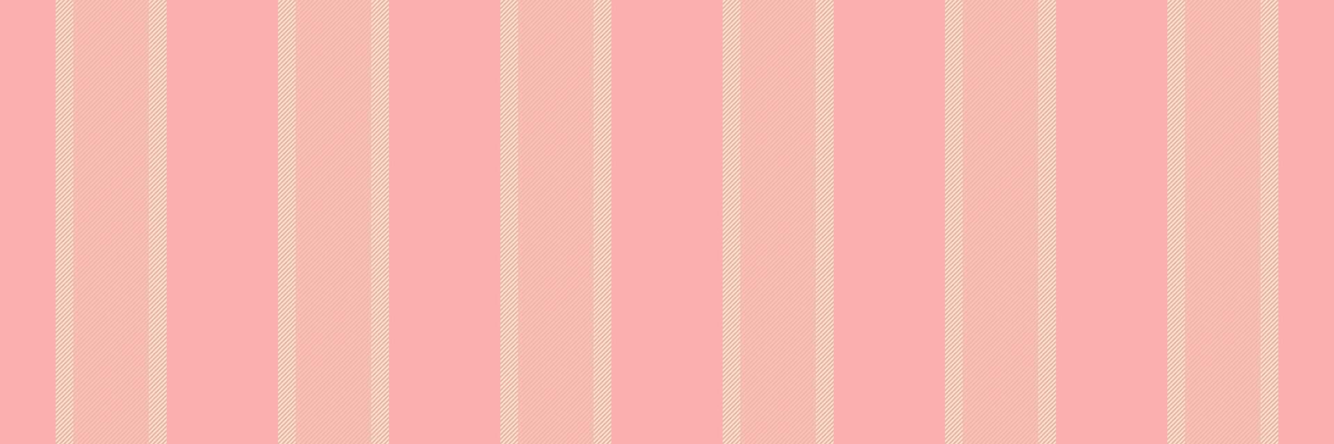 Dining pattern seamless stripe, poster vertical background. Lady fabric lines textile texture in light and red colors. vector