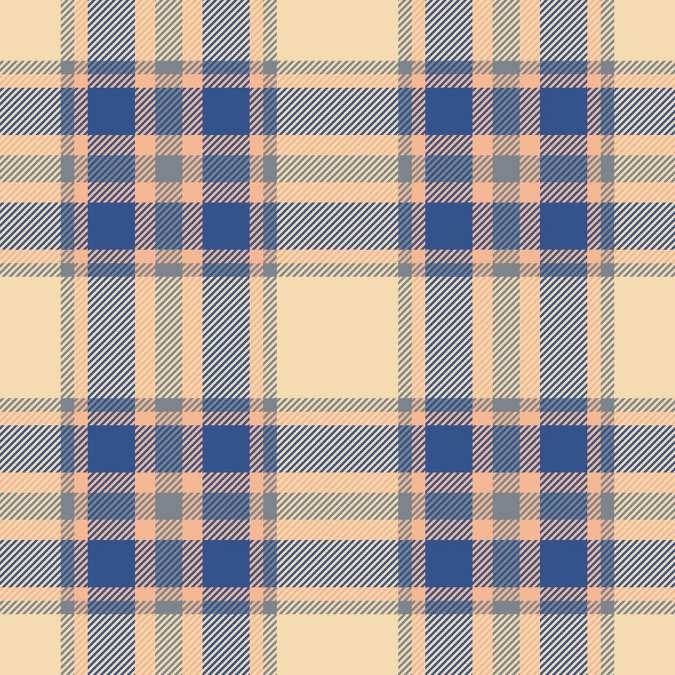 Plaid seamless pattern. Check fabric texture. textile print. vector