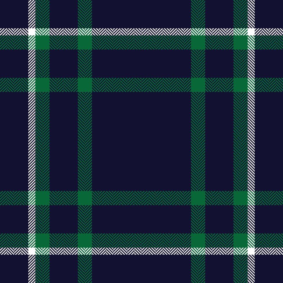 Plaid check pattern. Seamless fabric texture. Tartan textile print. vector