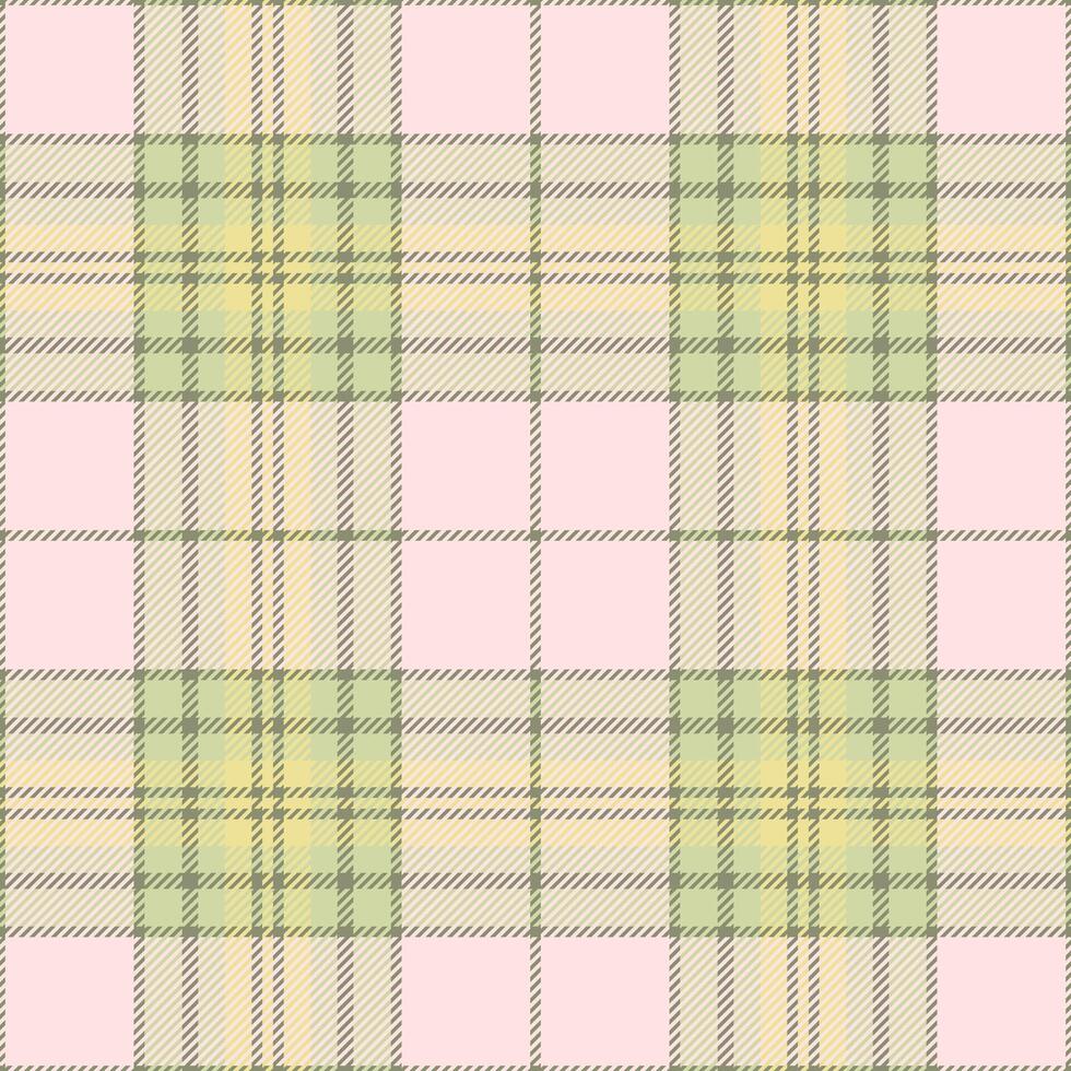Plaid seamless pattern. Check fabric texture. textile print. vector