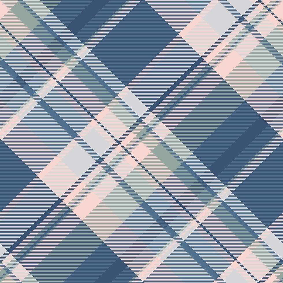 Textile plaid seamless of fabric texture with a pattern tartan background check. vector