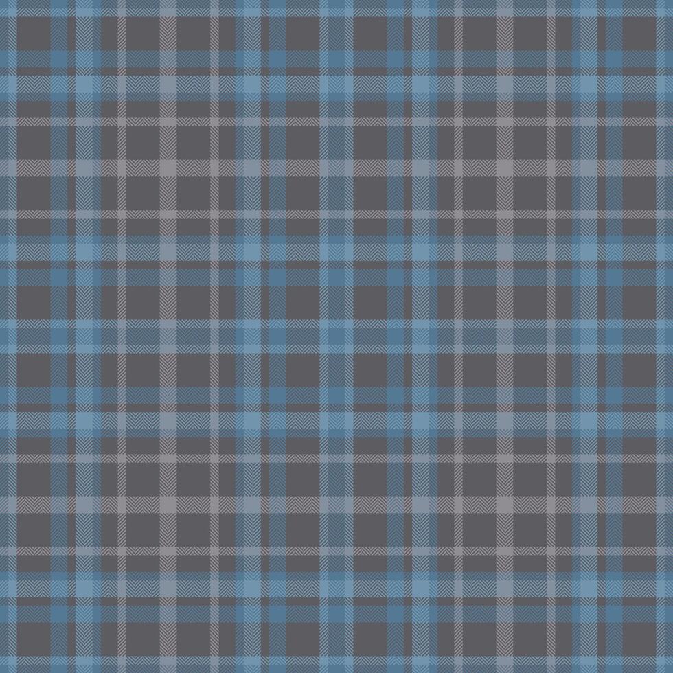 Plaid seamless pattern in blue. Check fabric texture. textile print. vector