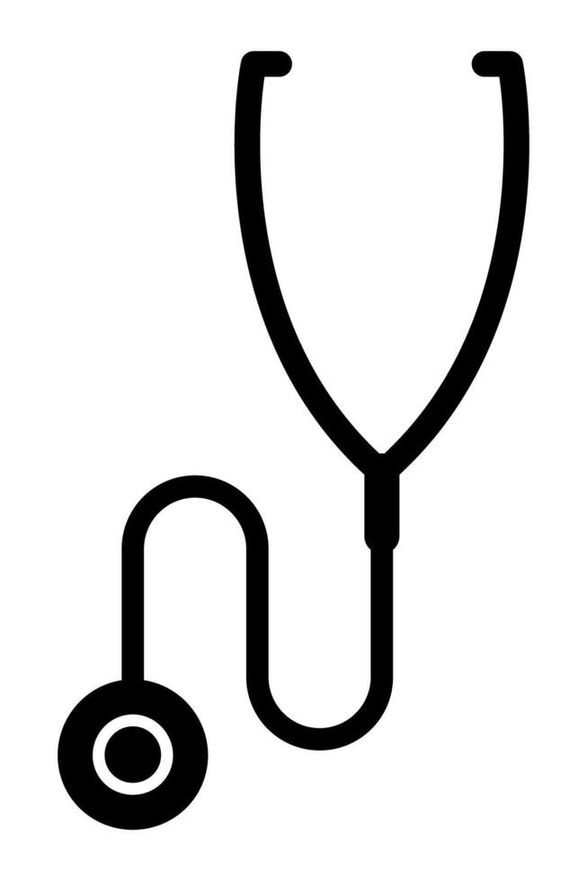 Doctor stethoscope icon symbol vector