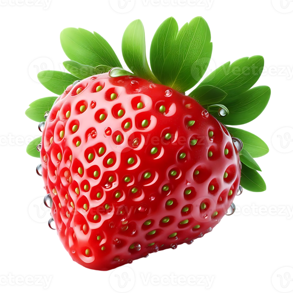 Real Strawberries Transparent Images, High-Quality Download png