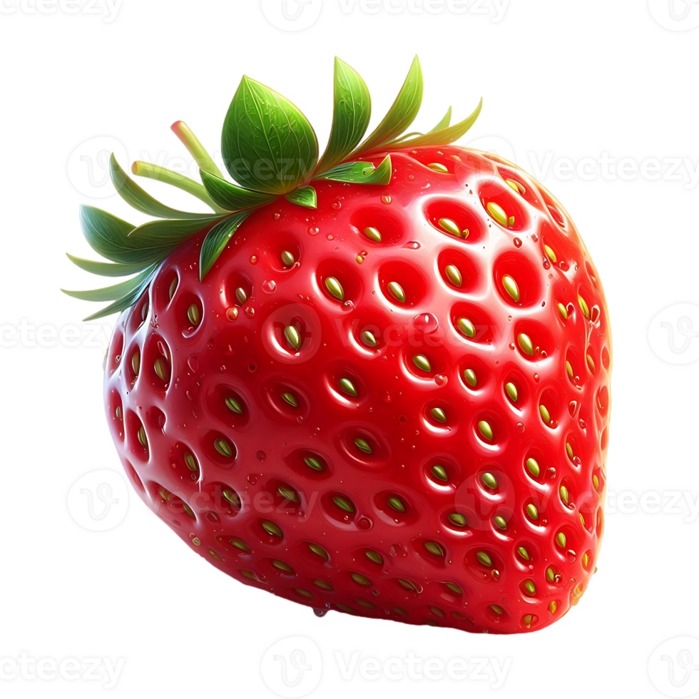 Real Strawberries Transparent Images, High-Quality Download png