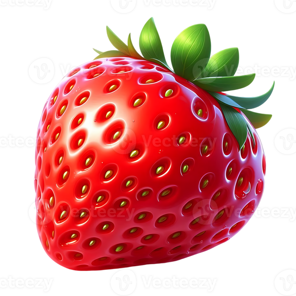 Real Strawberries Transparent Images, High-Quality Download png