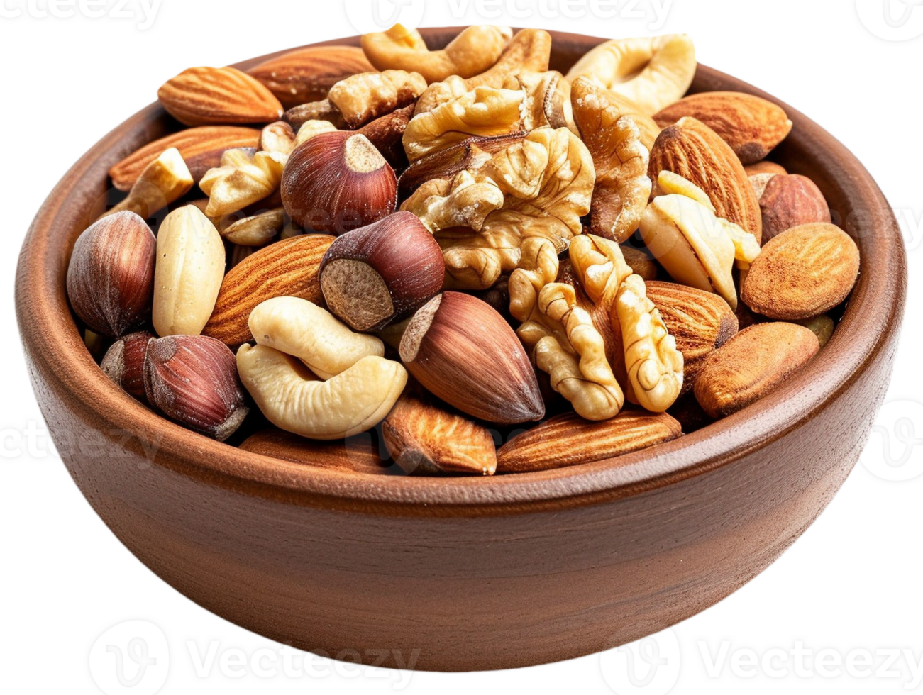 A handful of walnuts png