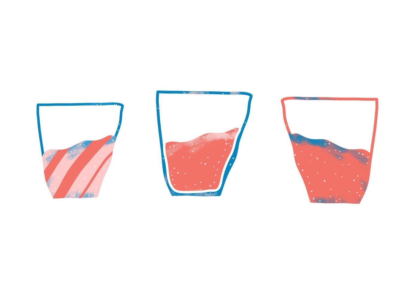Glass of juice isolated. color design. vector