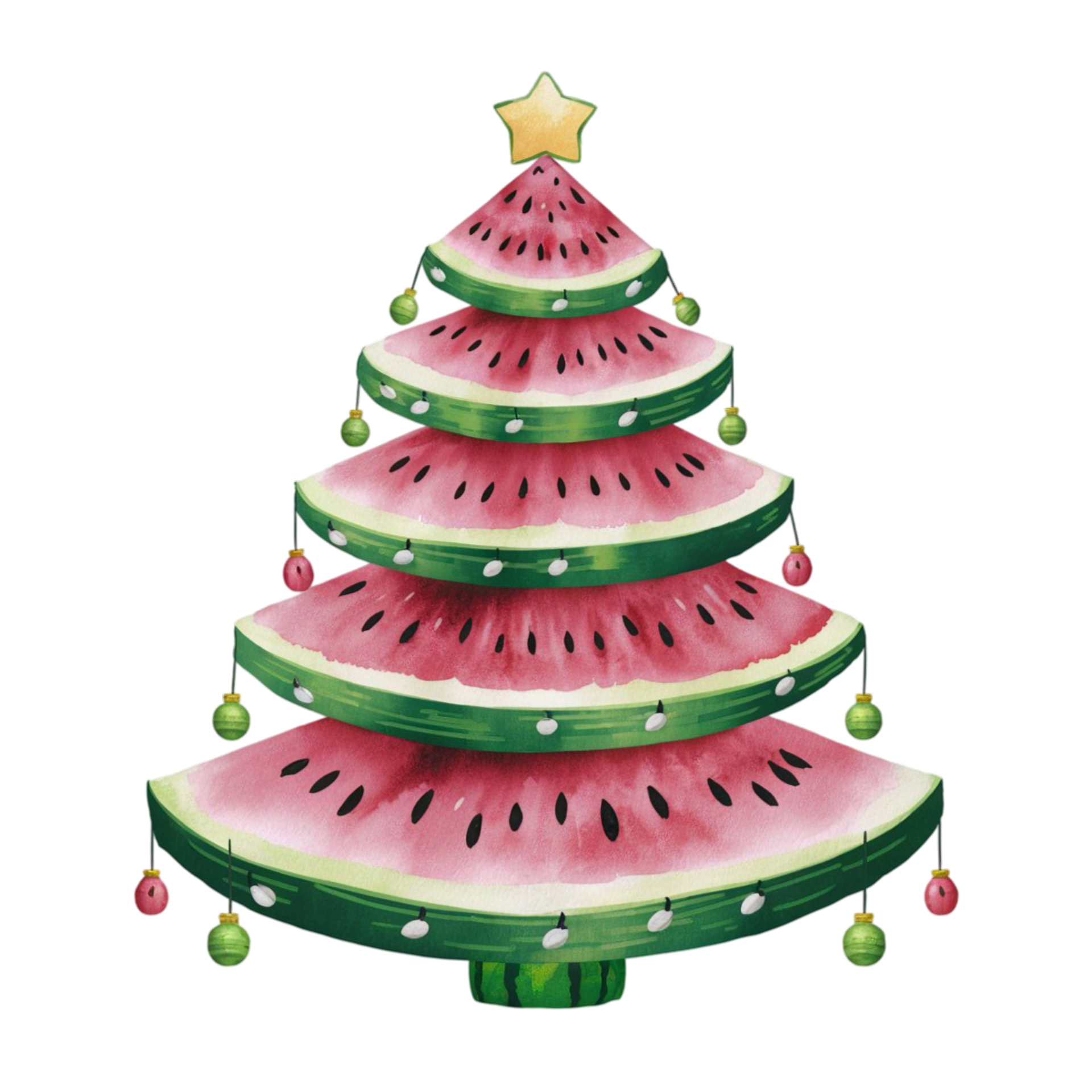 Watermelon Tree For Christmas In July 46585044 PNG Watermelon Tree For Christmas In July 46585044 PNG