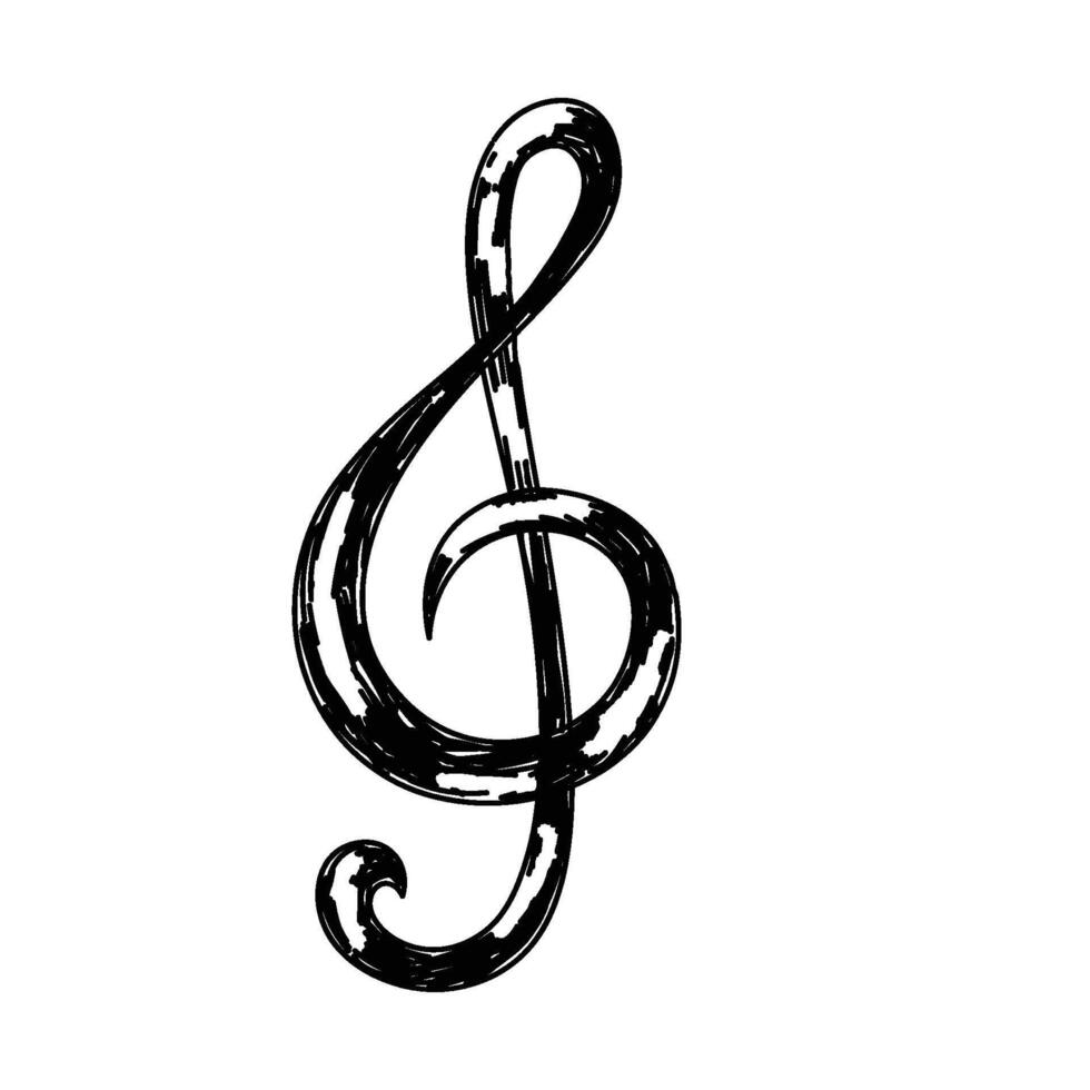 musical notes and basic musical scales vector