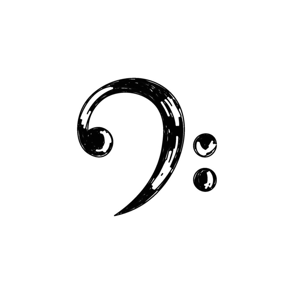 musical notes and basic musical scales vector