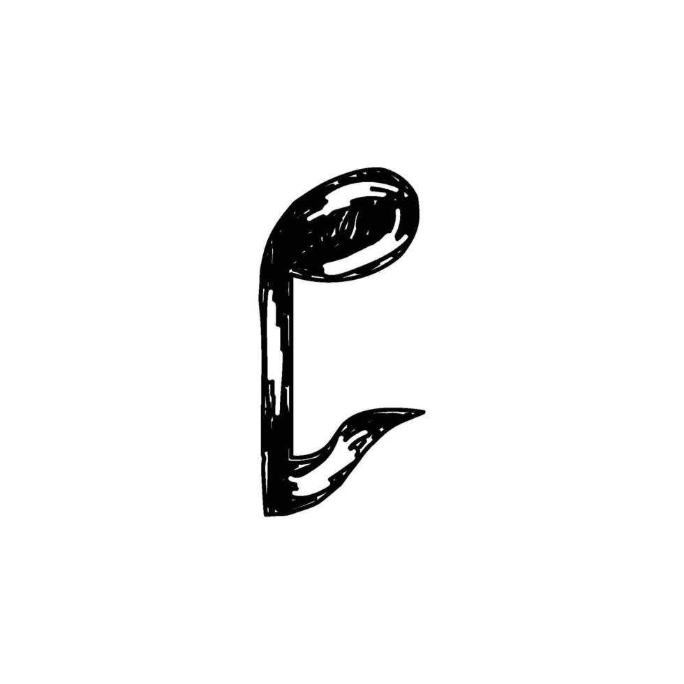 musical notes and basic musical scales vector