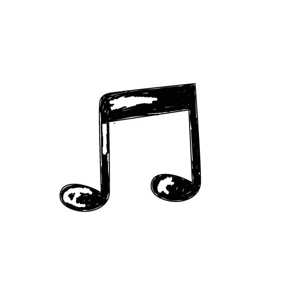 musical notes and basic musical scales vector