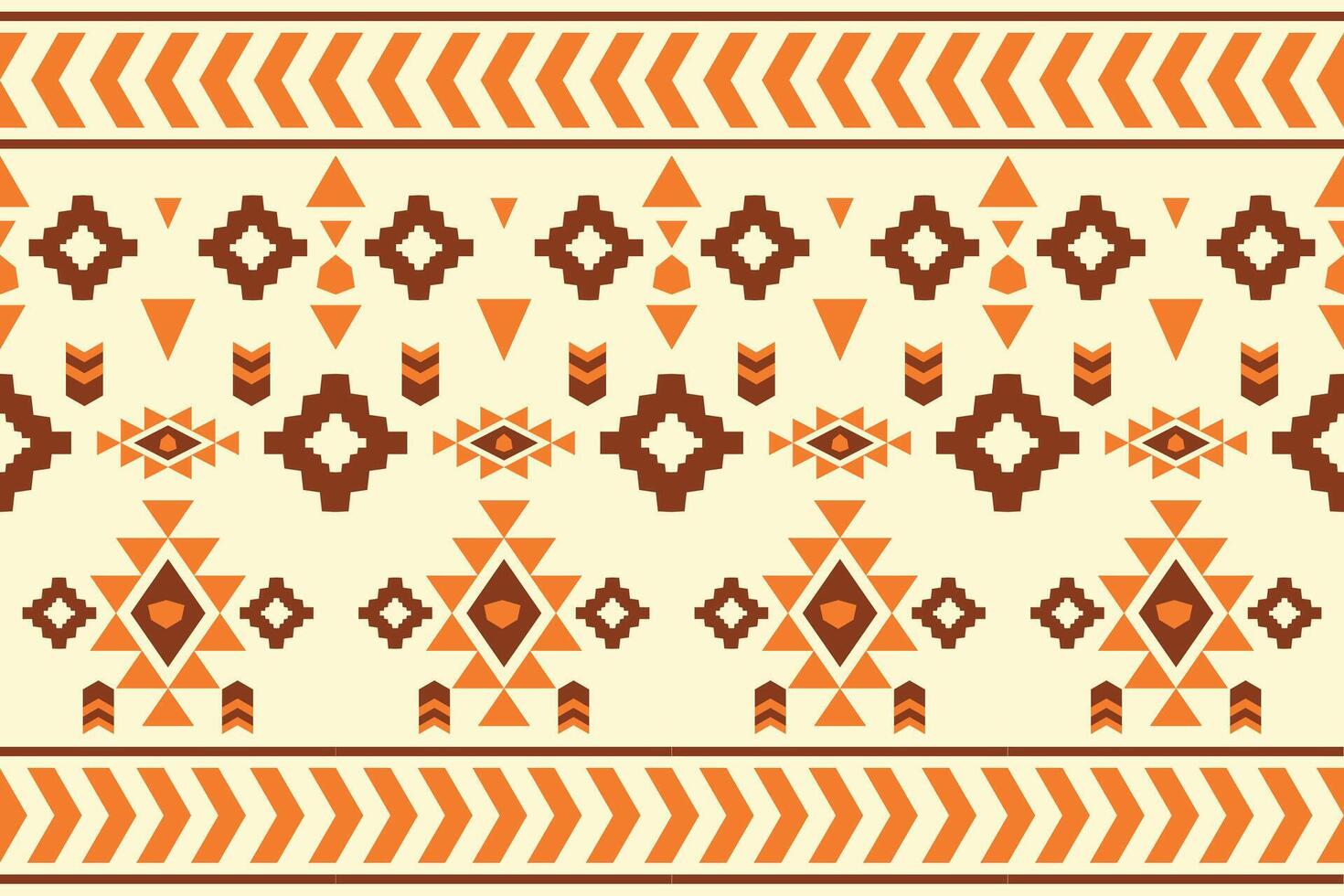 Navajo native american fabric seamless pattern,geometric tribal ethnic traditional background, design elements, design for carpet,wallpaper,clothing,rug,interior,embroidery illustration. vector