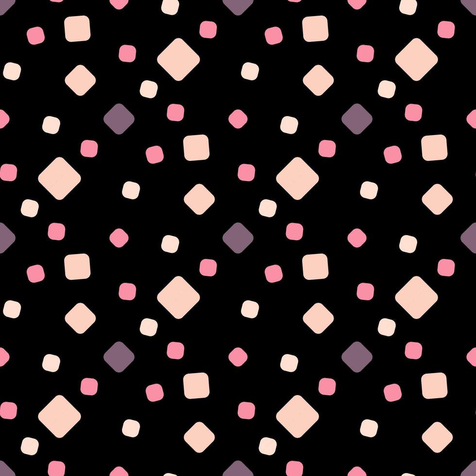 Geometric ethnic oriental seamless pattern. Axtec style embroidery floral pixel art background design for fabric, clothing, textile, scarf, wallpaper, table runner, wrapping, print, vector