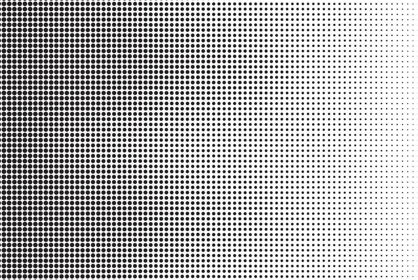 Halftone dotted circular geometric pattern illustration. Gradient halftone Isolated object on white background. vector