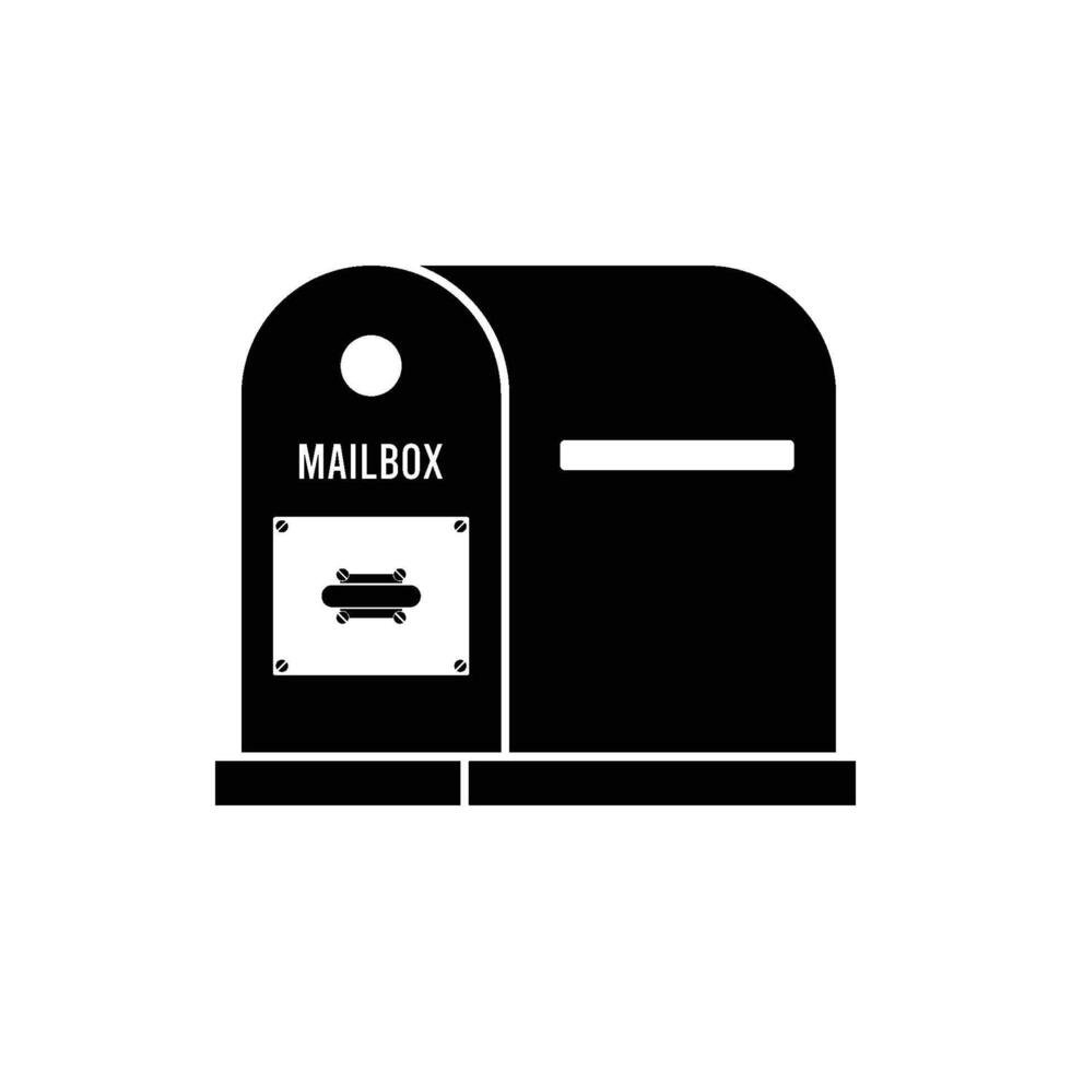 mailbox icon illustration vector