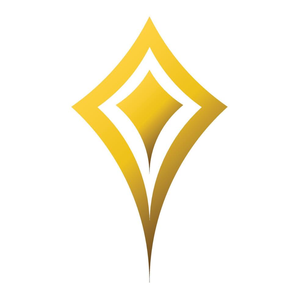 luxury golden geometric ornament vector