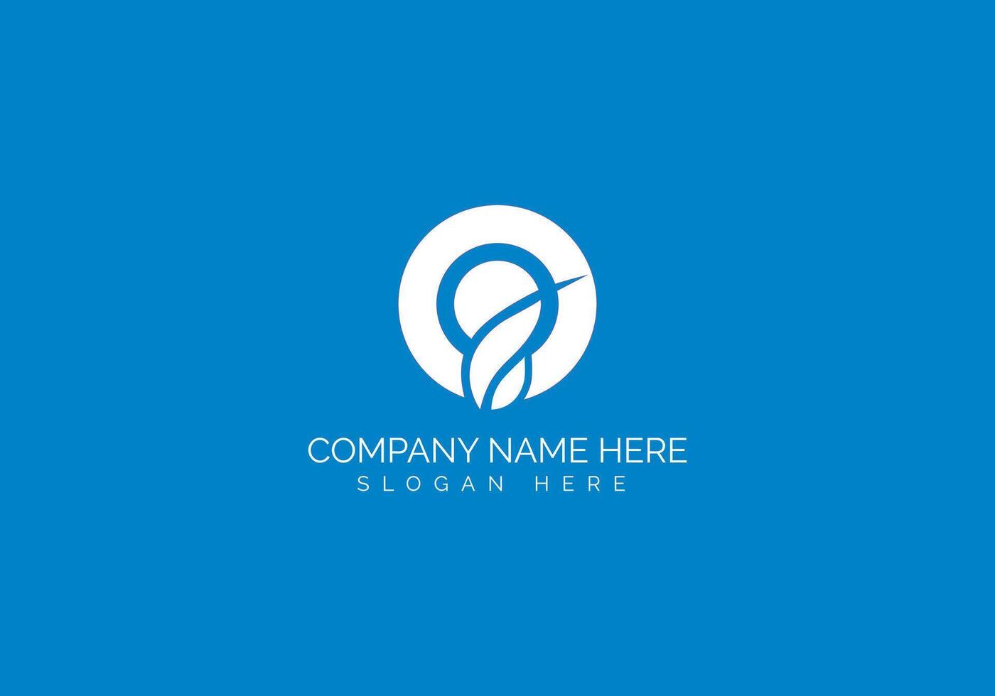 Awesome Geometric Modern Minimalist Company Logo Design for Business vector