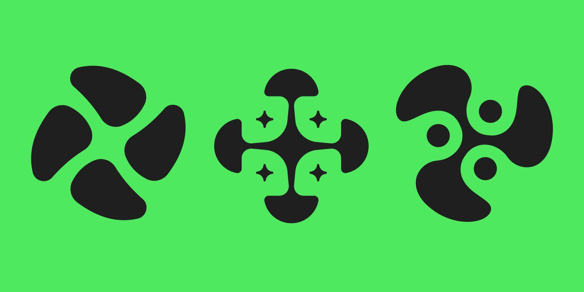 Y2K style set. vector