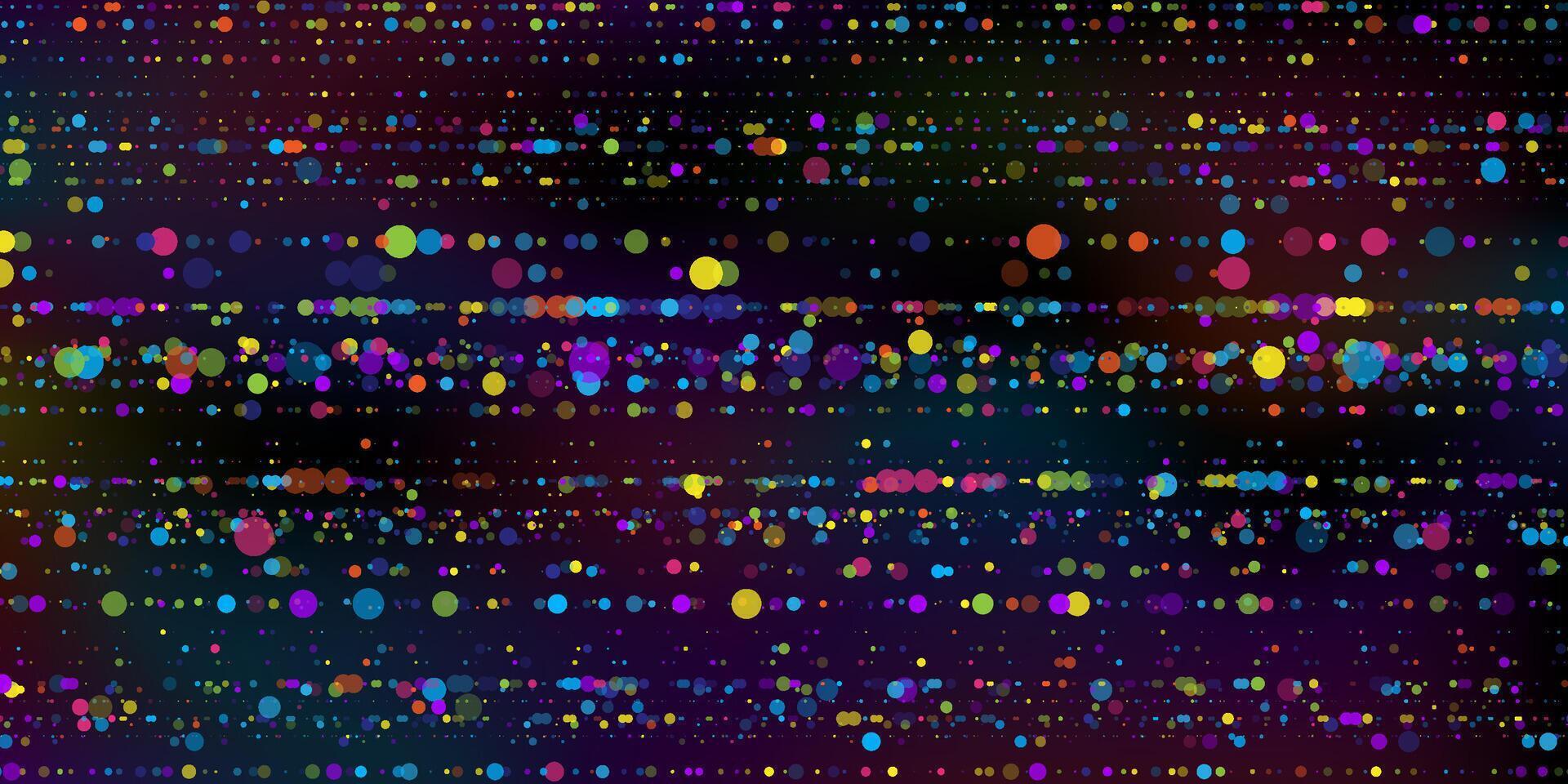 Big data visualization. vector