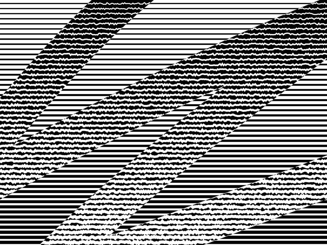 Abstract asymmetrical pattern vector