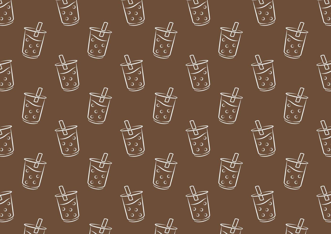 Pearl tea . Pearl tea logo design. vector