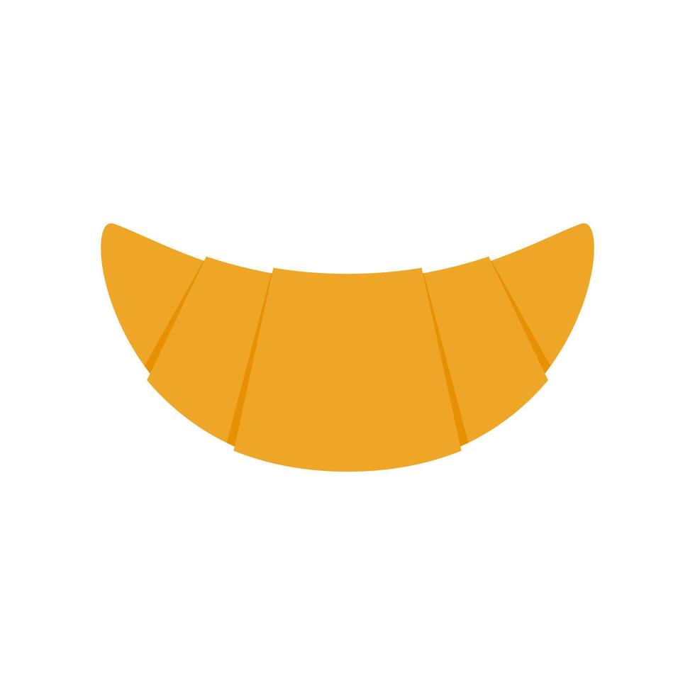 Croissant . Croissant on white background. vector