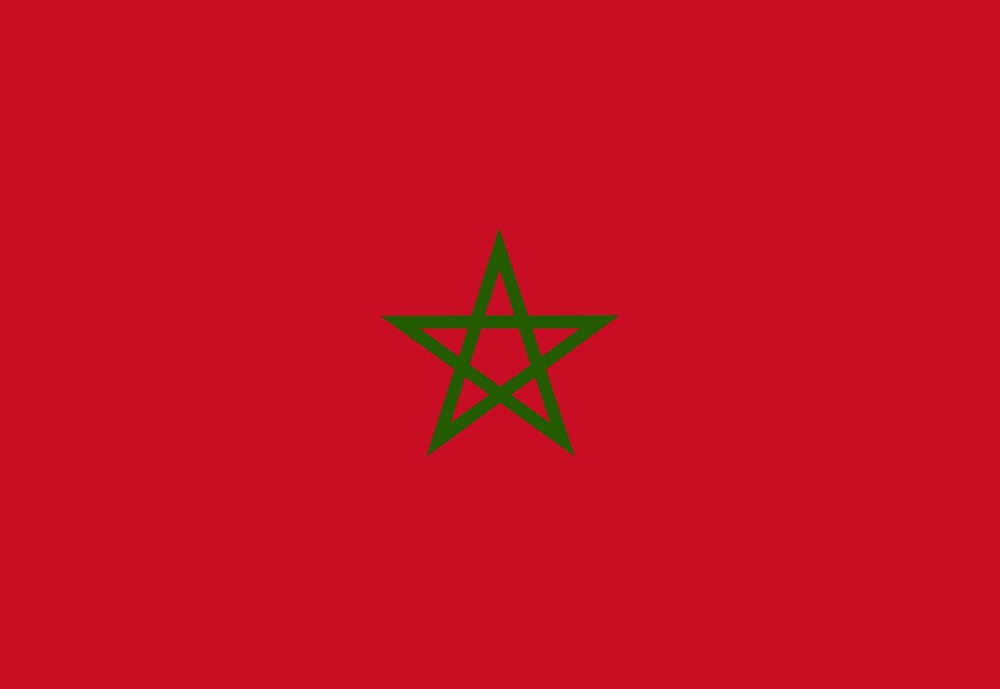 Morocco flag illustrator country flags vector