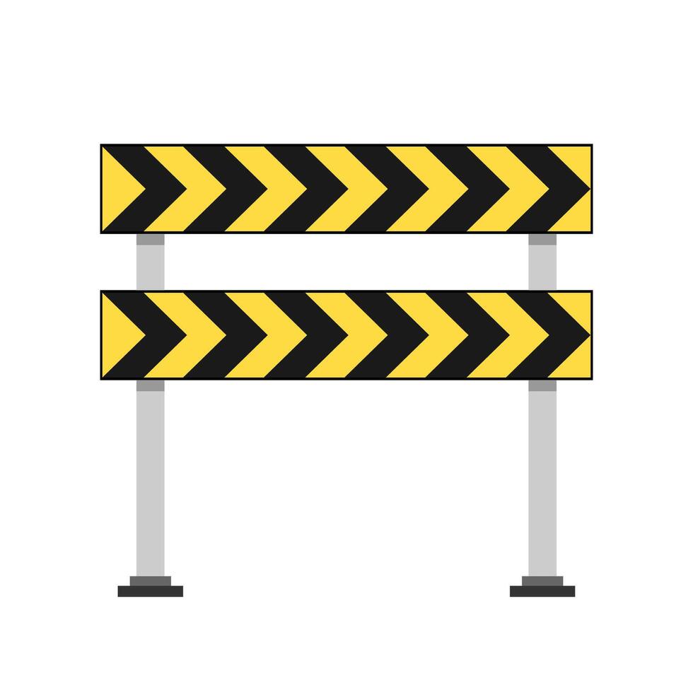Fence light construction icon. Fence light on white background. vector