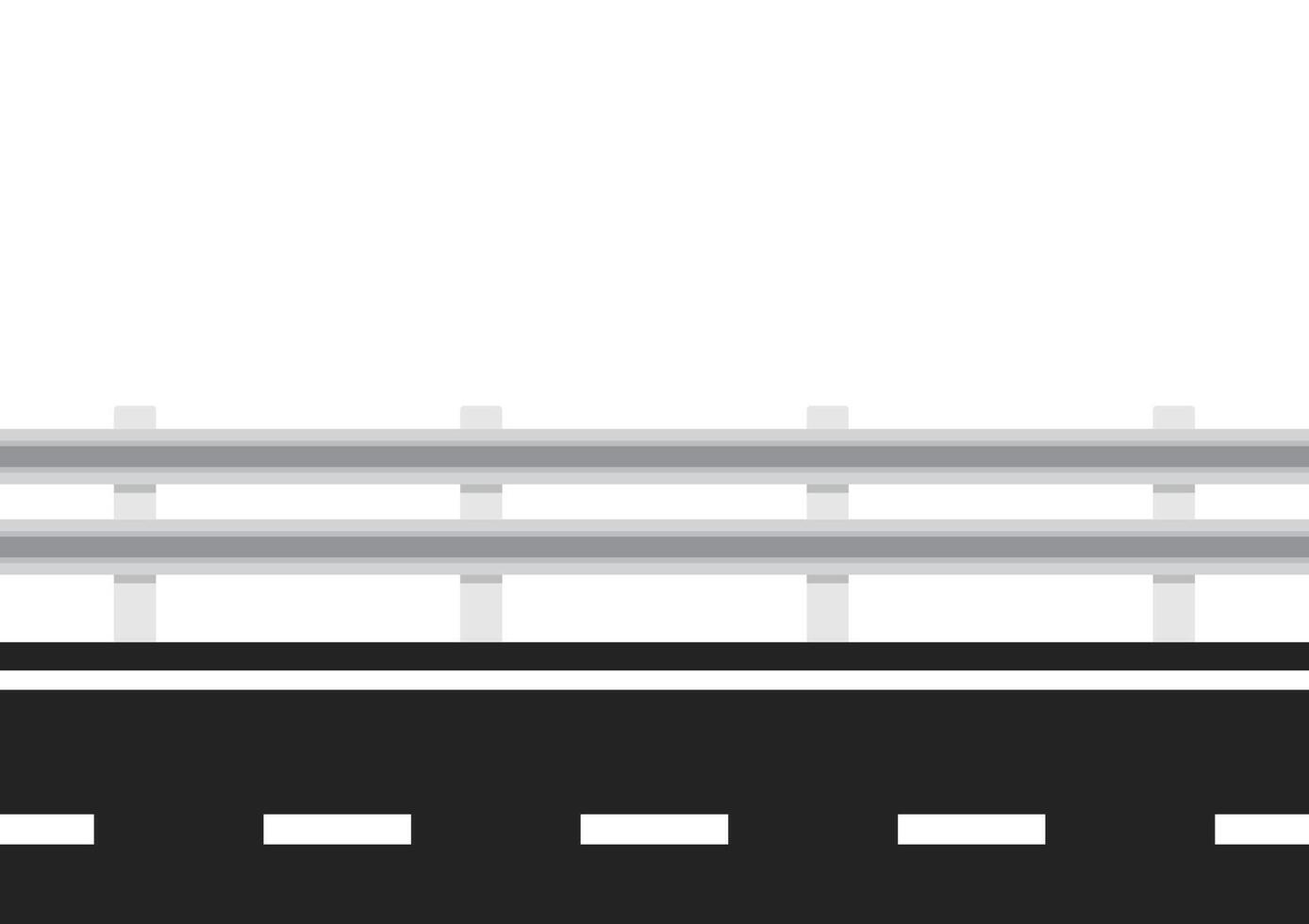 road fence. roadside . wallpaper. free space for text. wallpaper. copy space. blank. vector
