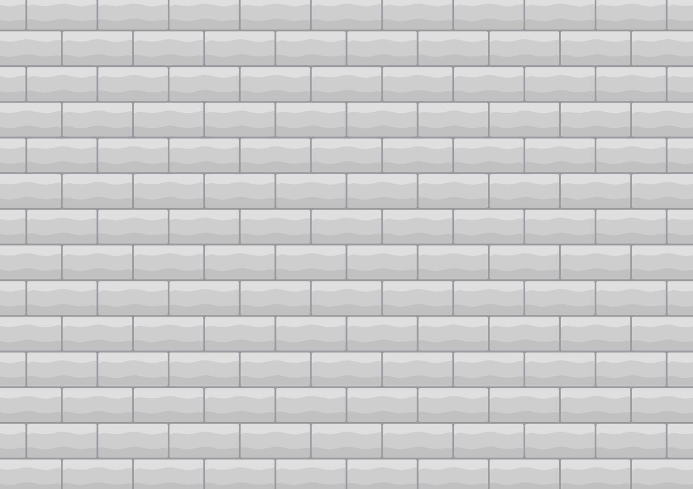 Brick pattern wallpaper. Brick wall background. White brick wallpaper. vector