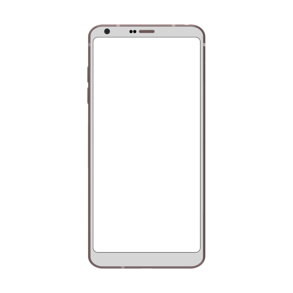 Phone front see-through transparent view png