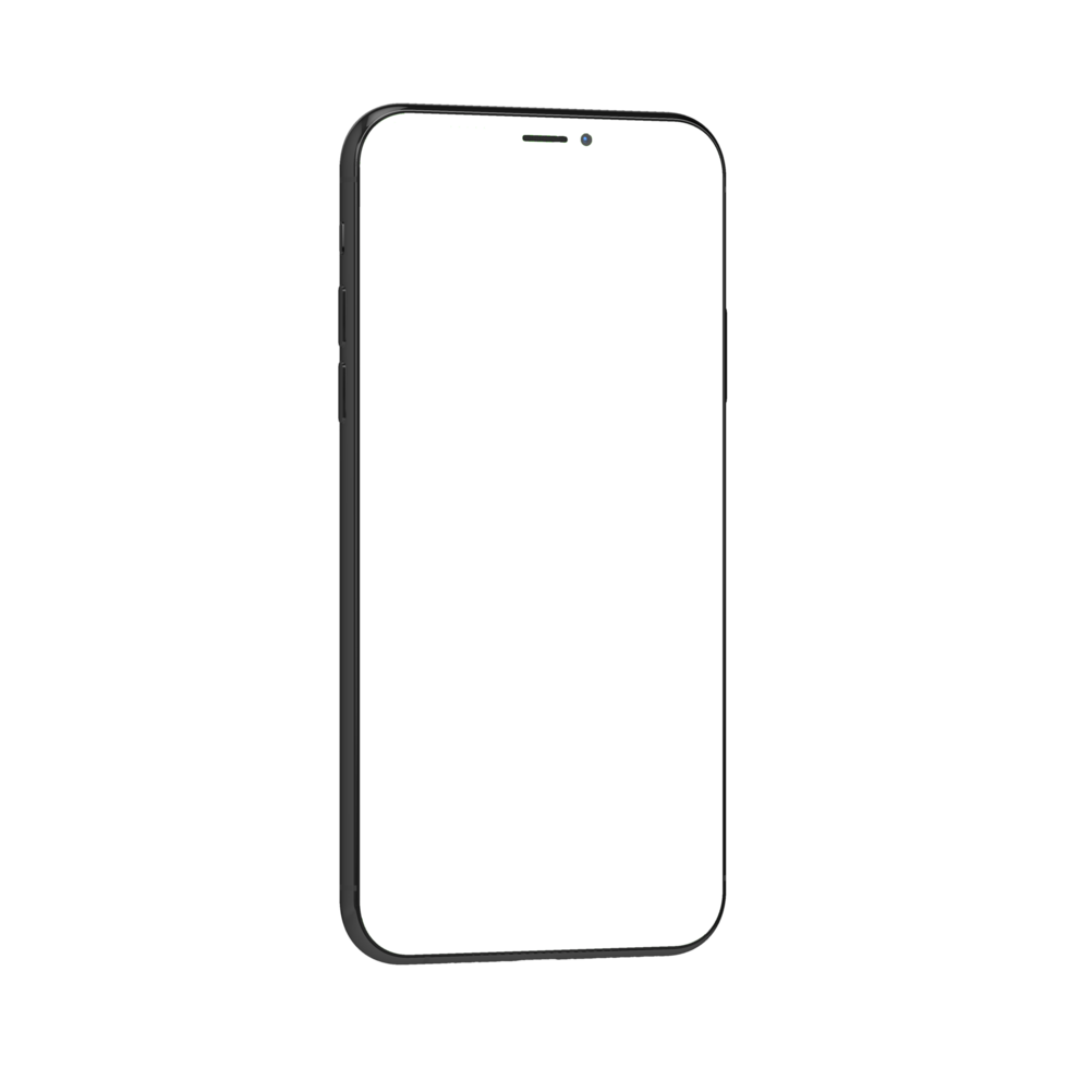 Phone right clear perspective transparent png
