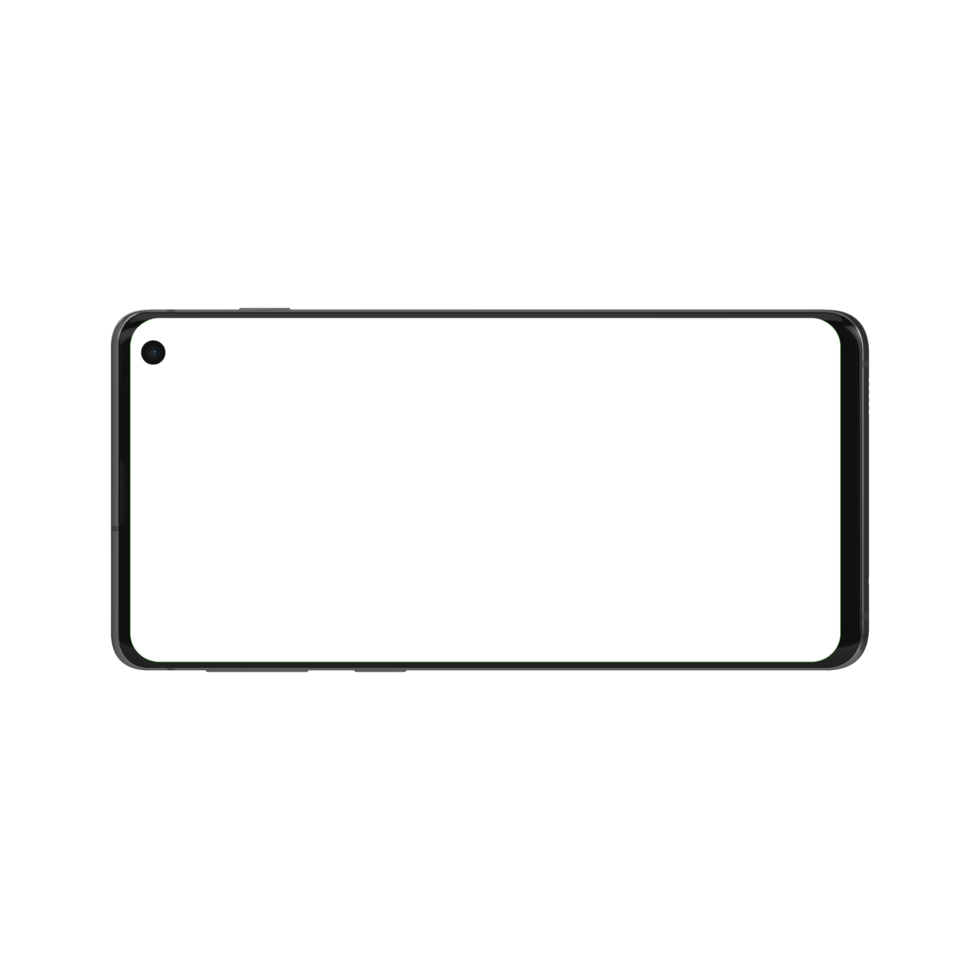 Smartphone landscape clear view display transparent png