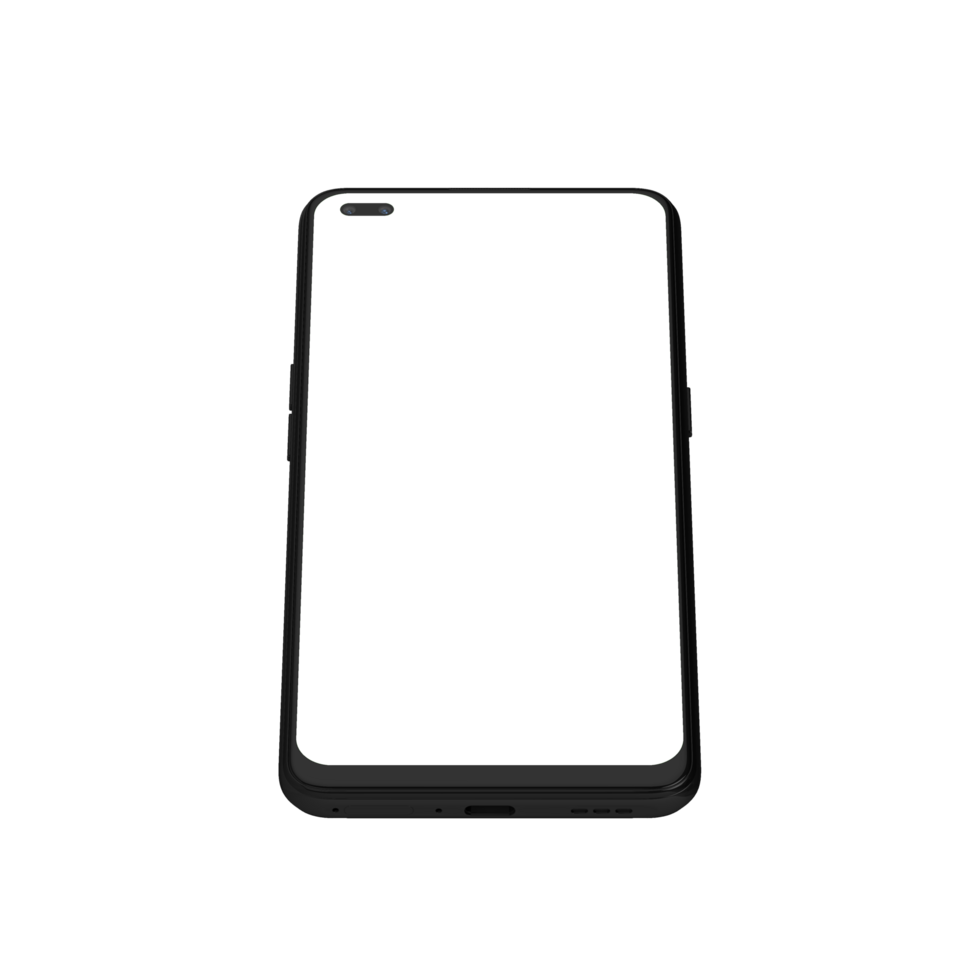 Clear top phone screen transparent png