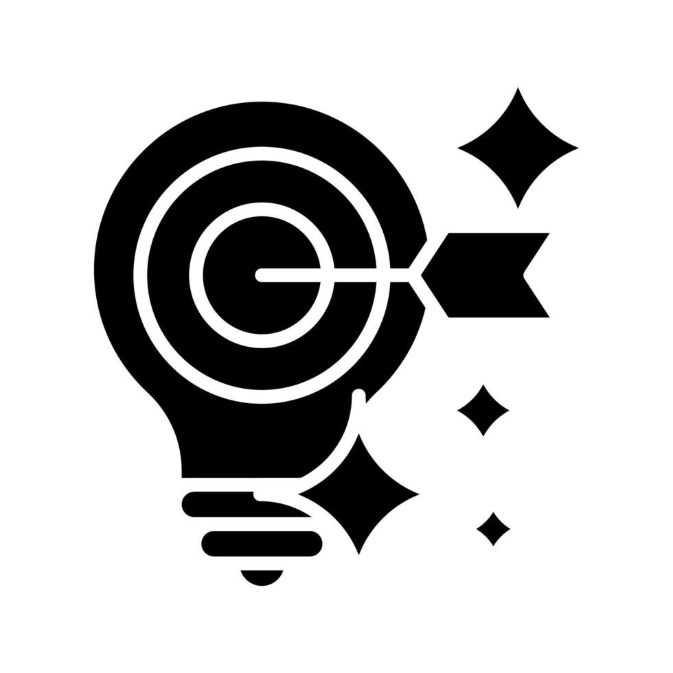 Strategy Spark icon line illustration vector