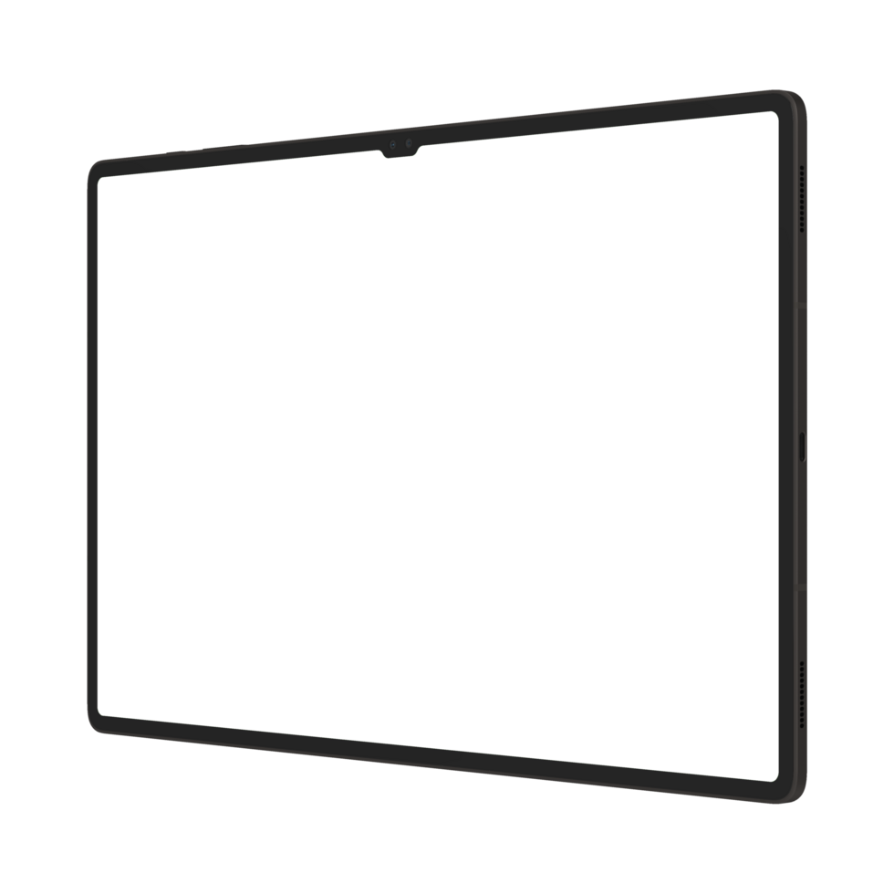 Modern tab transparent left png