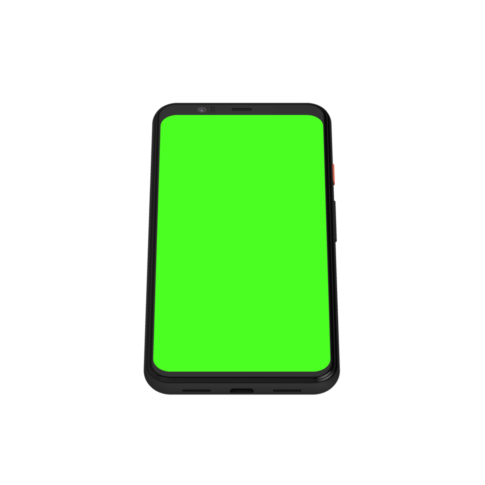 Greenscreen phone top png