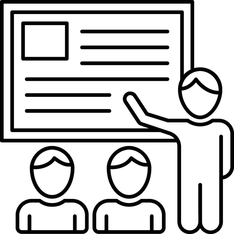 presentation illustration design vector