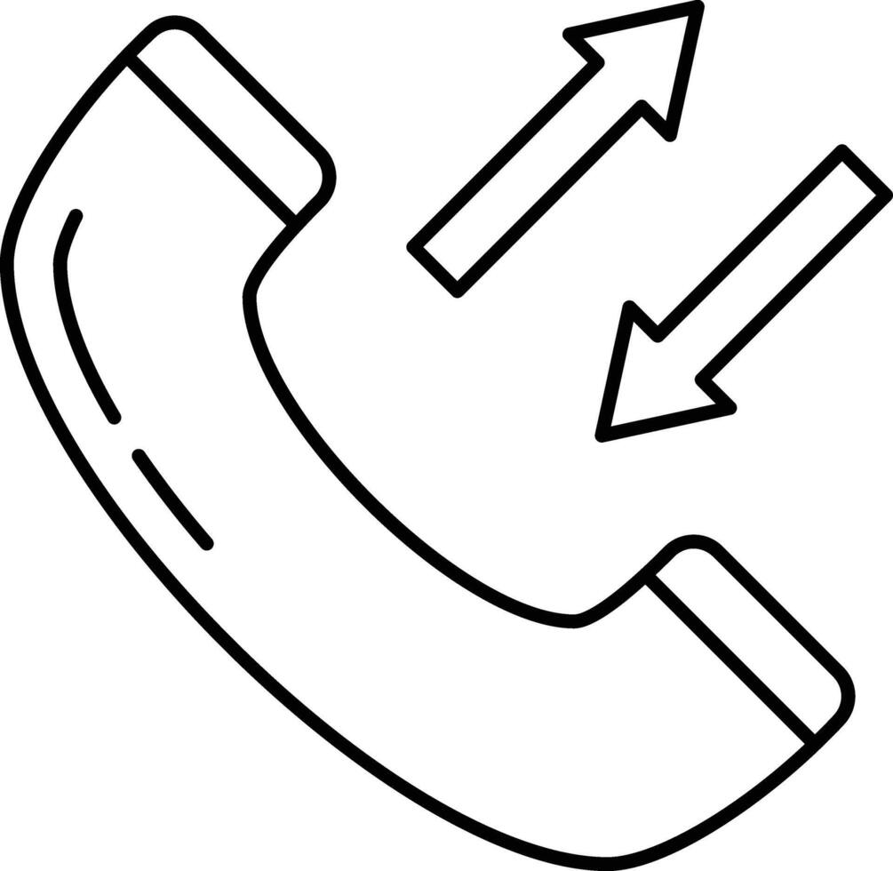 phone call illustration design vector