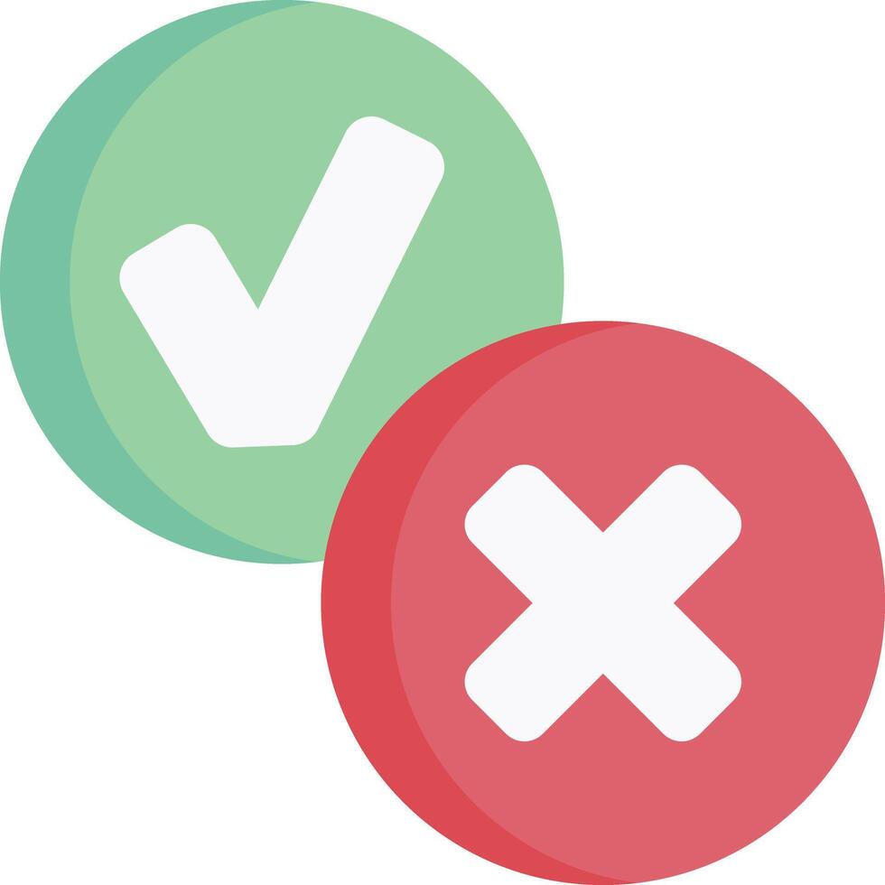 approved illustration design vector