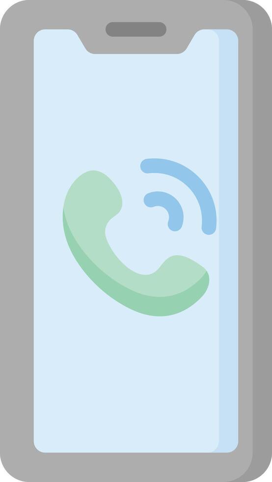 phone call illustration design vector