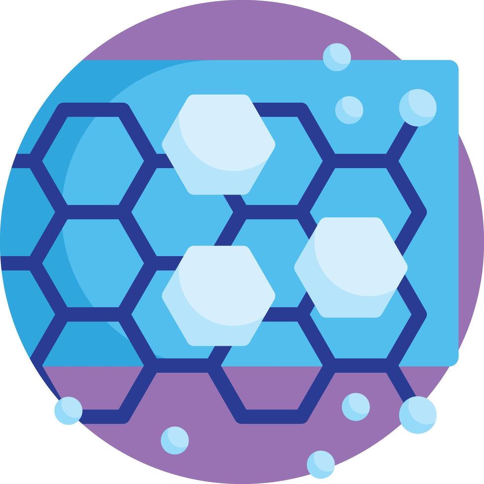 nanotechnology illustration design vector