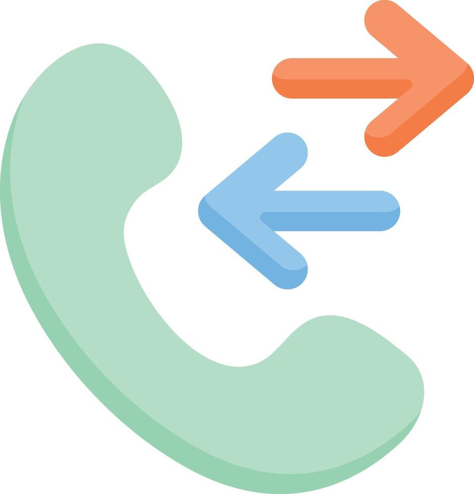 phone call illustration design vector