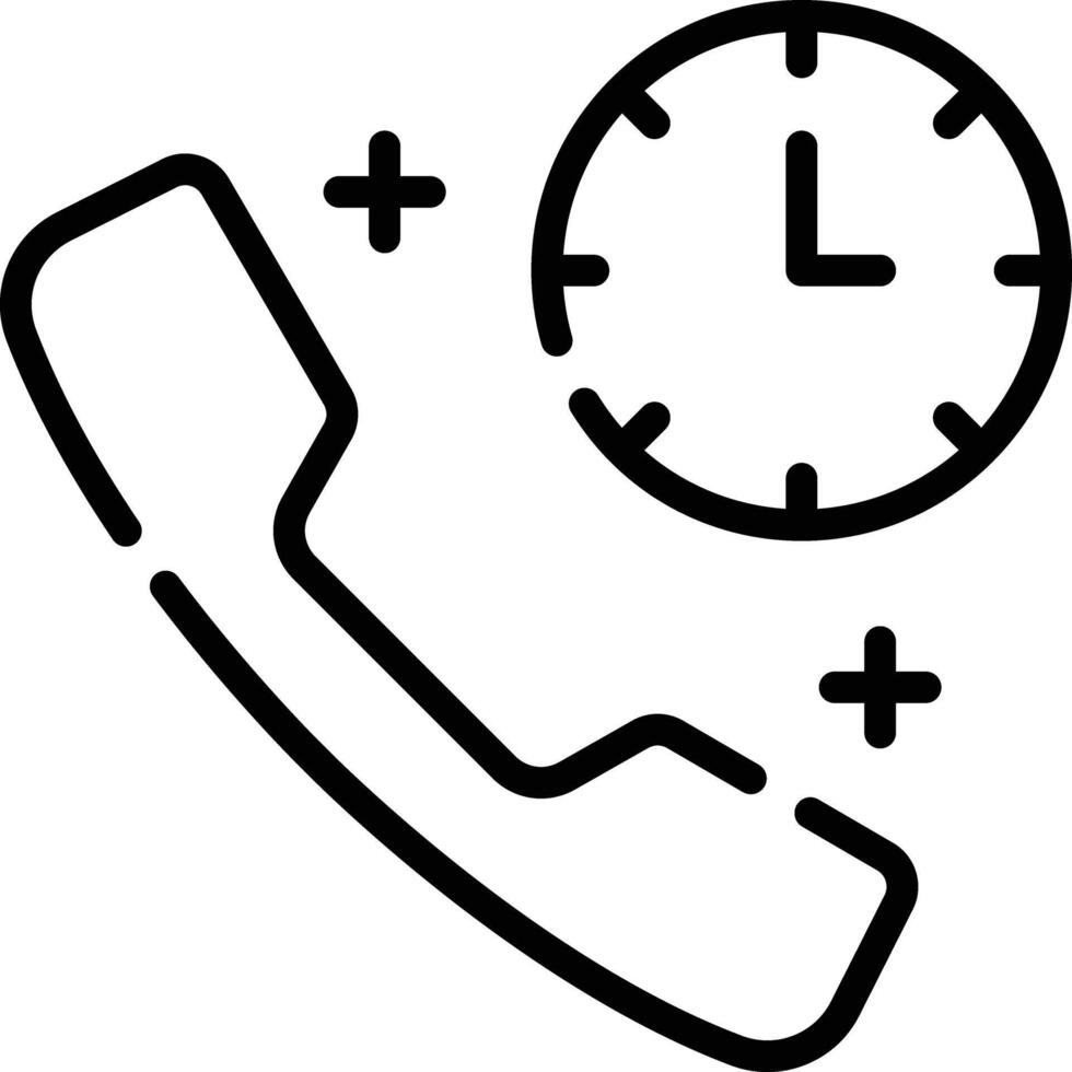 call illustration design vector