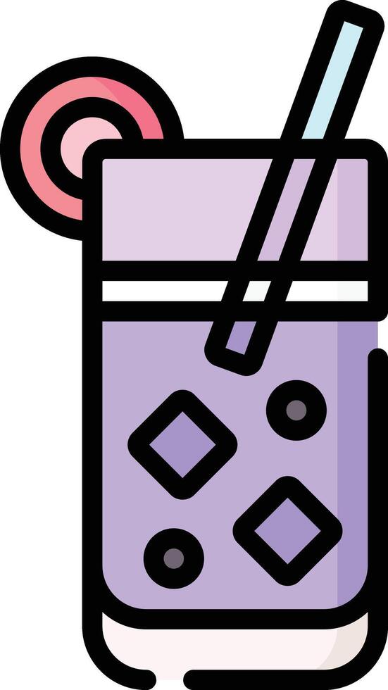 bubble tea illustration design vector