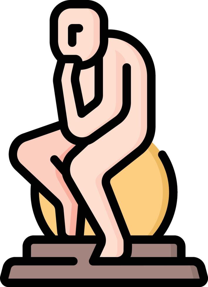 sculpture illustration design vector