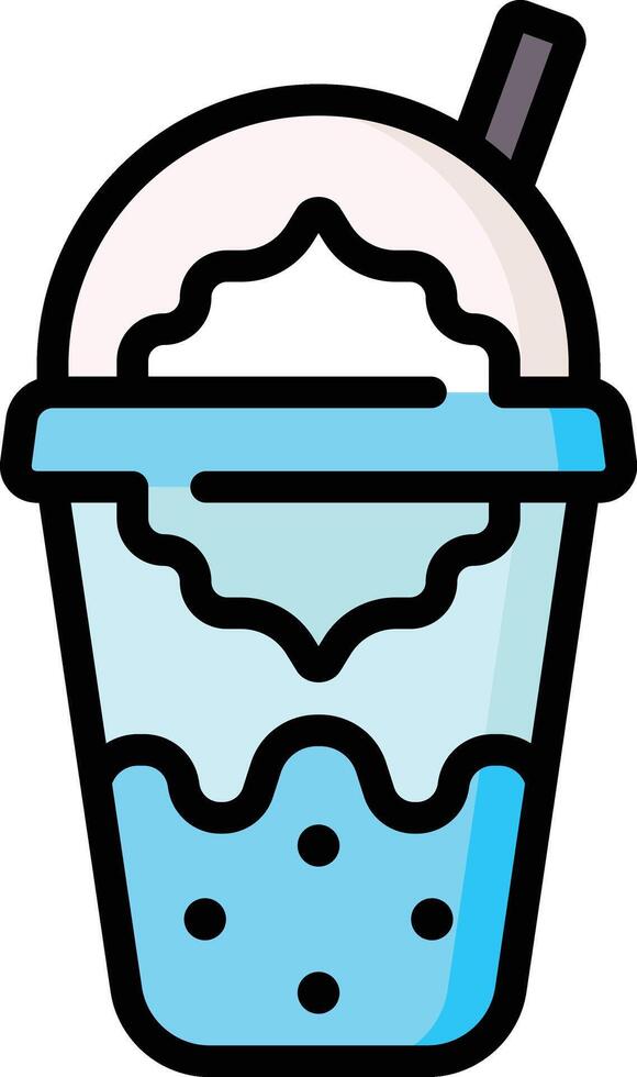 bubble tea illustration design vector
